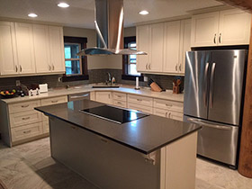 Milky White Cabinets