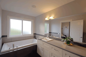 Milky White Bathroom Cabinet (2)