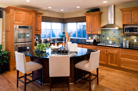 Honey Maple Kitchen Cabinets